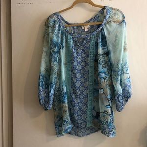 Fig and Flower blouse